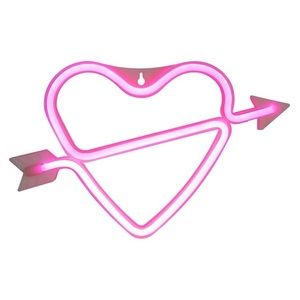 7.08 in Constant Heart LED Lighted Sign NEW